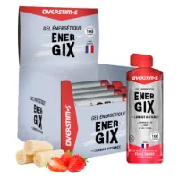 OVERSTIM.s Energix Schachtel Mit Energiegelen Erdbeere Und Banane 34g 10 Einheiten OVERSTIM.s Energix Schachtel Mit Energiegelen Erdbeere Und Banane 34g 10 Einheiten