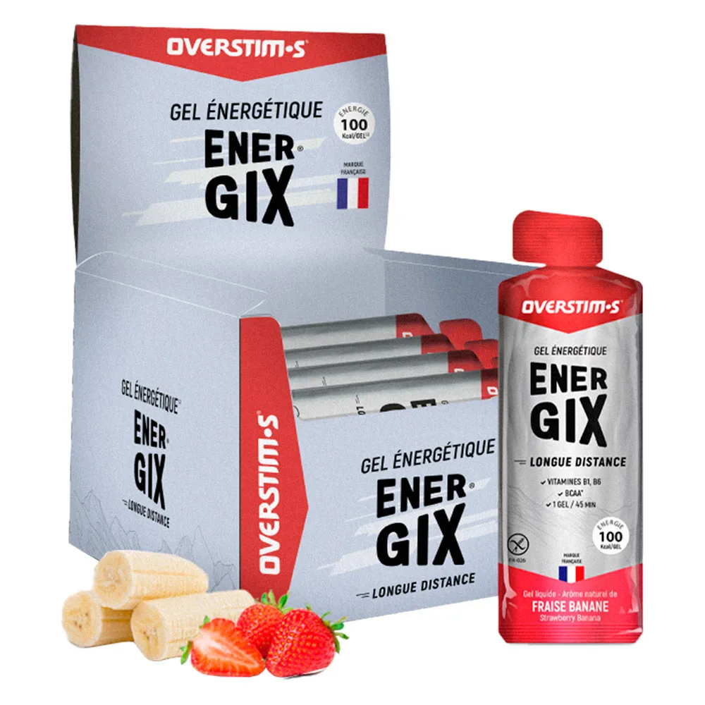 OVERSTIM.s Energix Schachtel Mit Energiegelen Erdbeere Und Banane 34g 10 Einheiten, Multicolor, One Size OVERSTIM.s Energix Schachtel Mit Energiegelen Erdbeere Und Banane 34g 10 Einheiten, Multicolor, One Size