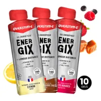OVERSTIM.s Energix Schachtel Mit Energiegelen Verschiedene Geschmacksrichtungen 34g 10 Einheiten OVERSTIM.s Energix Schachtel Mit Energiegelen Verschiedene Geschmacksrichtungen 34g 10 Einheiten