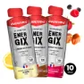 OVERSTIM.s Energix Schachtel Mit Energiegelen Verschiedene Geschmacksrichtungen 34g 10 Einheiten, Multicolor, One Size