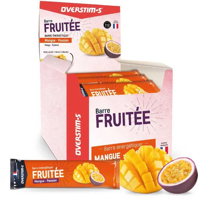 OVERSTIM.s Fruitee Energie-riegel-box Passionsfrucht Und Pfirsich 30g 35 Einheiten, Multicolor, One Size OVERSTIM.s Fruitee Energie-riegel-box Passionsfrucht Und Pfirsich 30g 35 Einheiten, Multicolor, One Size