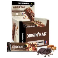 OVERSTIM.s Origin Bar Energie-riegel-box Zartbitterschokolade Und Mandeln 25 Einheiten OVERSTIM.s Origin Bar Energie-riegel-box Zartbitterschokolade Und Mandeln 25 Einheiten