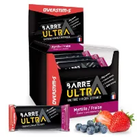 OVERSTIM.s Ultra Proteinriegelbox Blaubeere Und Erdbeere 40g 28 Einheiten OVERSTIM.s Ultra Proteinriegelbox Blaubeere Und Erdbeere 40g 28 Einheiten