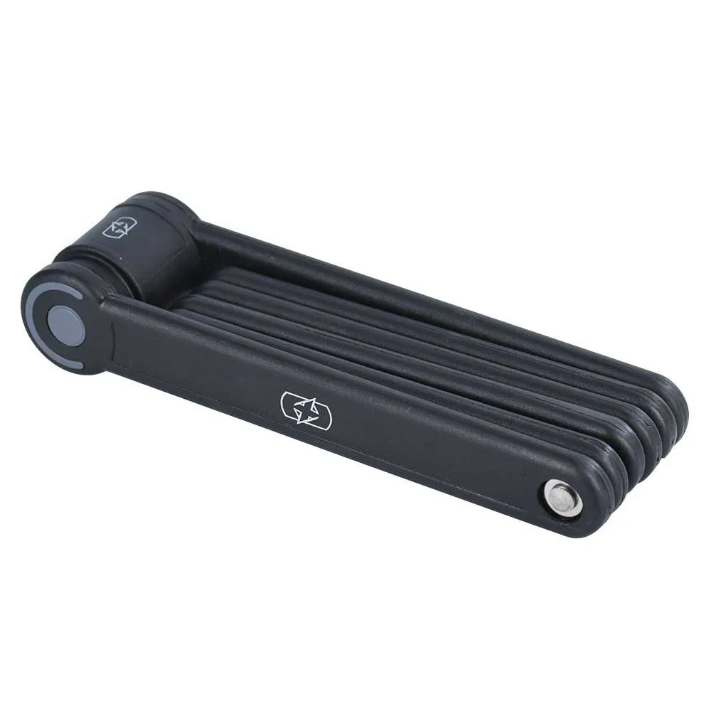 OXC Linklock Faltschloss, Black, 5 x 840mm OXC Linklock Faltschloss, Black, 5 x 840mm