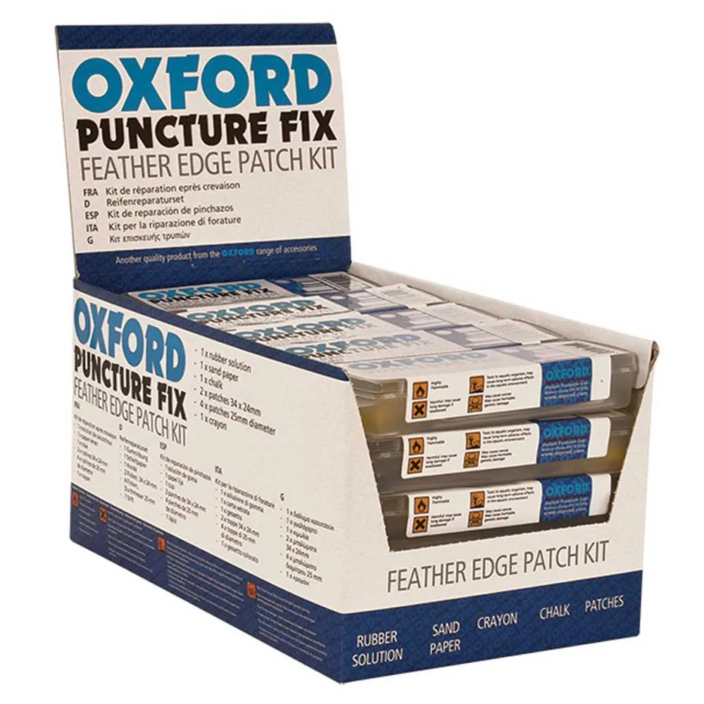 Oxford X25 Display Reparatursatz, Black, One Size Oxford X25 Display Reparatursatz, Black, One Size