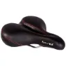 P&p Küstentour Sattel, Black / red, 205mm