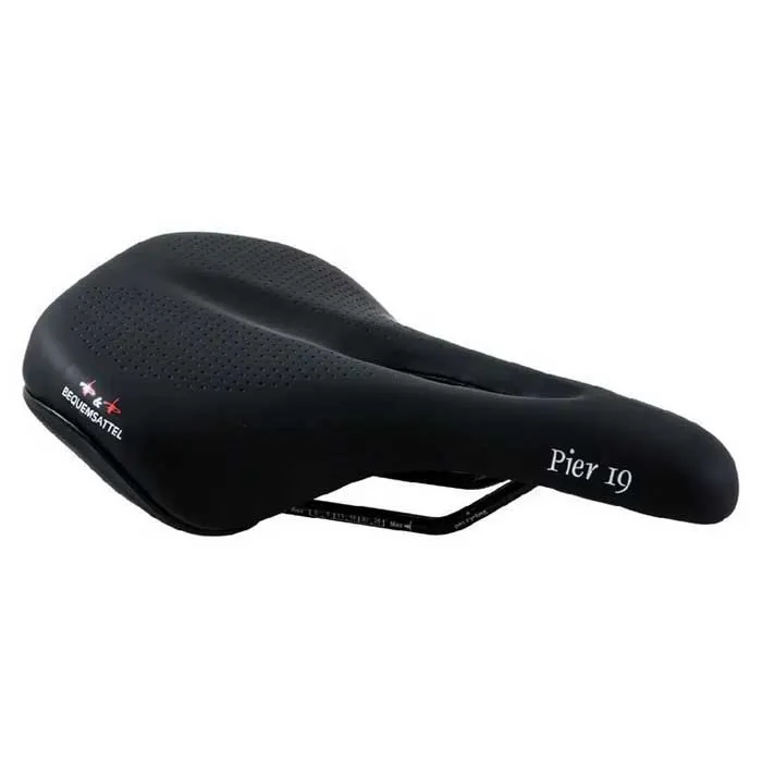 P&p Pier 19 Sattel, Black, 185mm