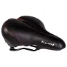 P&p Rückenwind Sattel, Black / red, 210mm