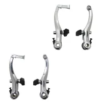 P2R 2 Paar MTB-City-Bremssattel aus Aluminium kompatibel mit Schutzblechen V-Brake Unisex P2R 2 Paar MTB-City-Bremssattel aus Aluminium kompatibel mit Schutzblechen V-Brake Unisex