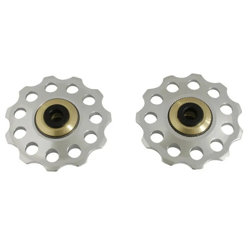 P2R 2er Pack Rollen von Fahrrad-Schaltwerk mit Lager 9-10V Unisex P2R 2er Pack Rollen von Fahrrad-Schaltwerk mit Lager 9-10V Unisex