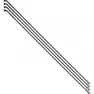 P2R 4 Speichen aus Edelstahl mit abgewinkeltem Kopf und Nippeln Sapim 285 Unisex, schwarz, 2.3 x 285mm
