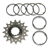 P2R Adapterkit für Ritzel auf Kassettenkörper Typ Shimano mit Distanzstücken Unisex P2R Adapterkit für Ritzel auf Kassettenkörper Typ Shimano mit Distanzstücken Unisex
