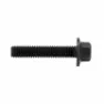 P2R Beutel mit 10 Schrauben mit 6 ohne Schulter SW8 Unisex, schwarz, M6 x 25mm