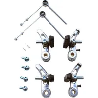 P2R Bremssattel cantilever alu silber Cantilever Unisex P2R Bremssattel cantilever alu silber Cantilever Unisex