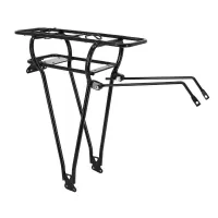 P2R Fahrrad-Hinterradgepäckträger mit Doppelgestänge und Batteriehalterung Ansmann Unisex