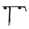 P2R Fahrradgepäckträger vorne Plattform seitlich faltbar Alu 10 kgs Unisex, schwarz, 29''/26"