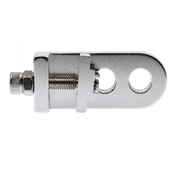 P2R Fahrradkettenspanner Alu für Achse Unisex, silber, 10mm P2R Fahrradkettenspanner Alu für Achse Unisex, silber, 10mm