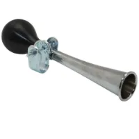 P2R Fahrradklingel mit Horn Chrom 1 Ton Unisex P2R Fahrradklingel mit Horn Chrom 1 Ton Unisex