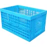 P2R Fahrradkorb Zubehör Anhänger utilitaristischen Kunststoff faltbar 152684 Unisex, blau, TU