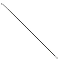 P2R Flache Edelstahlspeiche - abgewinkelter Kopf mit Muttern Sapim Unisex P2R Flache Edelstahlspeiche - abgewinkelter Kopf mit Muttern Sapim Unisex