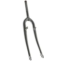 P2R Gebogene starre MTB-Gabel mit Stummellenker mit Gewinde 22,2mm Unisex P2R Gebogene starre MTB-Gabel mit Stummellenker mit Gewinde 22,2mm Unisex