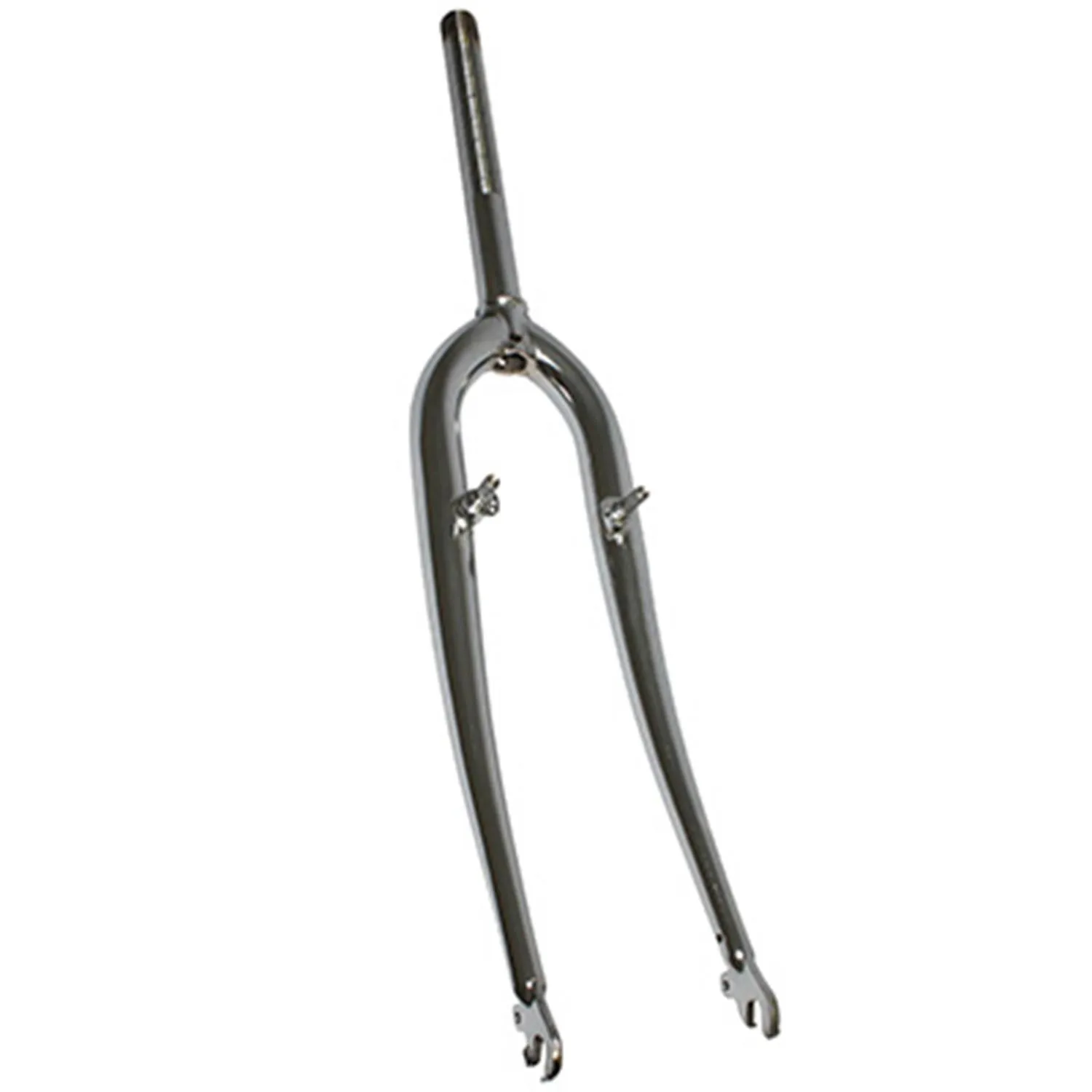 P2R Gebogene starre MTB-Gabel mit Stummellenker mit Gewinde 22,2mm Unisex, silber, Ø22.2mm x 26" P2R Gebogene starre MTB-Gabel mit Stummellenker mit Gewinde 22,2mm Unisex, silber, Ø22.2mm x 26"