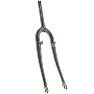 P2R Gebogene starre MTB-Gabel mit Stummellenker mit Gewinde 22,2mm Unisex, silber, Ø22.2mm x 26"