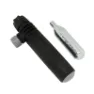 P2R Inflator einstellbarer Durchfluss vp-vs geliefert mit Gewindekartusche Moskito 16g Unisex, schwarz, TU