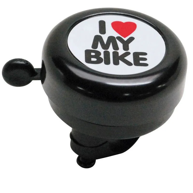 P2R Klingel Alu-Stempel I Love My Bike Unisex, schwarz, 50mm P2R Klingel Alu-Stempel I Love My Bike Unisex, schwarz, 50mm