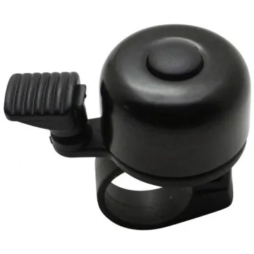 P2R Klingel Ping Stahl für Fahrradlenker 22,2mm Essential Unisex, schwarz, 34mm P2R Klingel Ping Stahl für Fahrradlenker 22,2mm Essential Unisex, schwarz, 34mm