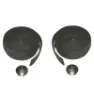 P2R Korkfreies Fahrradlenkerband Cork Unisex, schwarz, 3cm