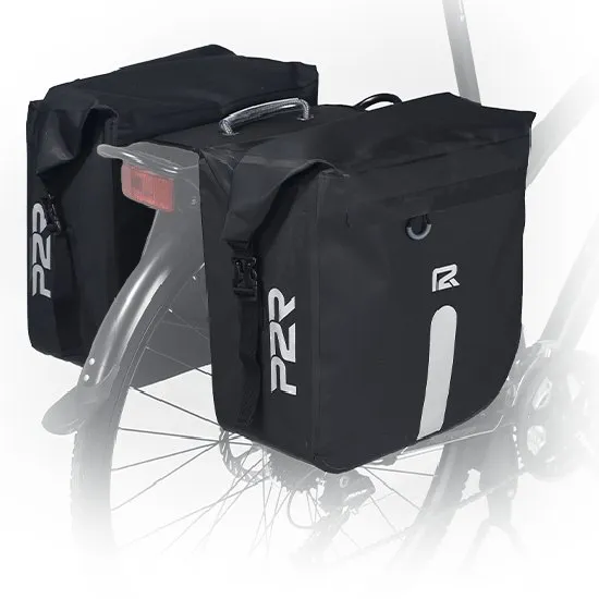 P2R Loadman Wp2 Fahrradtaschen 45l, Black, One Size P2R Loadman Wp2 Fahrradtaschen 45l, Black, One Size