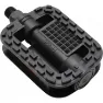 P2R Monoblock-City-Pedale aus Harz Unisex, schwarz, 9/16"