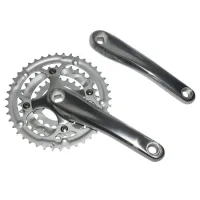 P2R MTB Alu-Kettenblatt (Gehäuse) abnehmbare Kettenblätter 9-8V. 170 mm 42-32-22 Unisex