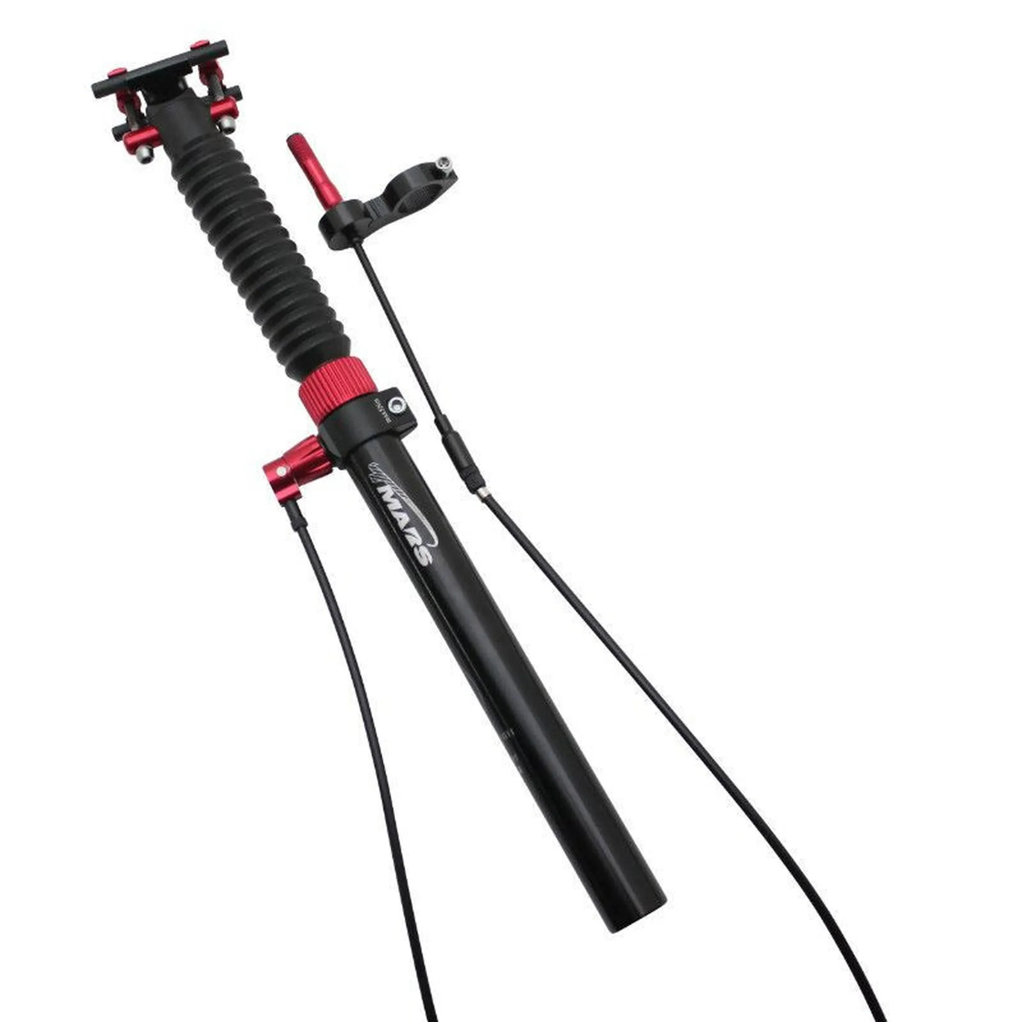 P2R MTB-Sattelstütze aus Aluminium mit externem Kabel verstellbar Unisex