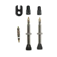 P2R Paar Tubeless-Reifenventile Presta Unisex