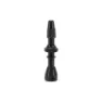 P2R Paar Tubless Reifenventile Presta Unisex, schwarz, 40mm