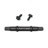 P2R Quadratische Tretlagerachse Jis (40.5-52-42) Unisex, schwarz, 134.5mm