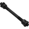 P2R Radachse Straße-Mountainbike vorne hohl komplett Unisex, schwarz, 9 x 108mm