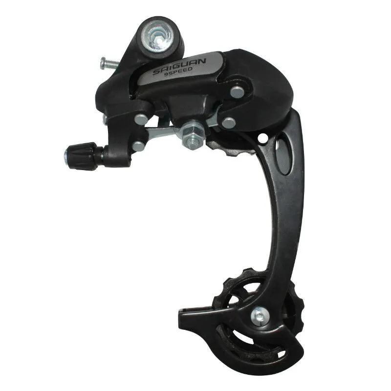 P2R Schaltwerk für Mountainbike mit großem Gabelkopf 9-8V. Unisex, schwarz, 8/9sp P2R Schaltwerk für Mountainbike mit großem Gabelkopf 9-8V. Unisex, schwarz, 8/9sp