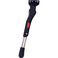 P2R Seitenständer Fahrrad hinten verstellbar 2 Schrauben auf breitem Fuß Achsabstand 18-40 mm Leader Fox 24-29 " Unisex