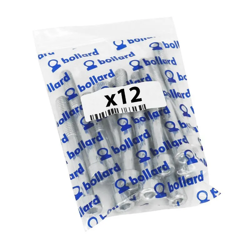 P2R Set mit 12 Innensechskantschrauben Unisex