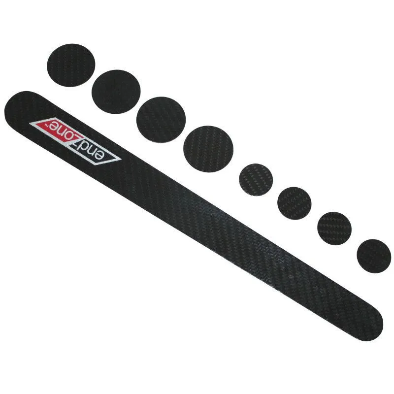 P2R Set von 8 Rahmenschutzaufklebern Carbon S1 Unisex, schwarz, TU P2R Set von 8 Rahmenschutzaufklebern Carbon S1 Unisex, schwarz, TU