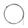 P2R Umwerferkabel Edelstahl Teflon Reaktion anpassbar Shimano Unisex, silber, Ø1.1mm x 2.10m