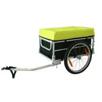 P2R Utility-Fahrradanhänger mit Hüllen mit Rädern 20 ''Radachsenbefestigung - Montage rapide ohne Werkzeug Unisex P2R Utility-Fahrradanhänger mit Hüllen mit Rädern 20 ''Radachsenbefestigung - Montage rapide ohne Werkzeug Unisex