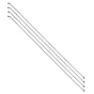 P2R Verstärkte Edelstahl-Speiche mit abgewinkeltem Kopf mit Muttern 245 Unisex, silber, 2.3 x 245mm