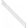 P2R Verstärkte Edelstahl-Speiche mit abgewinkeltem Kopf mit Muttern 260 Unisex, silber, 2.3 x 260mm