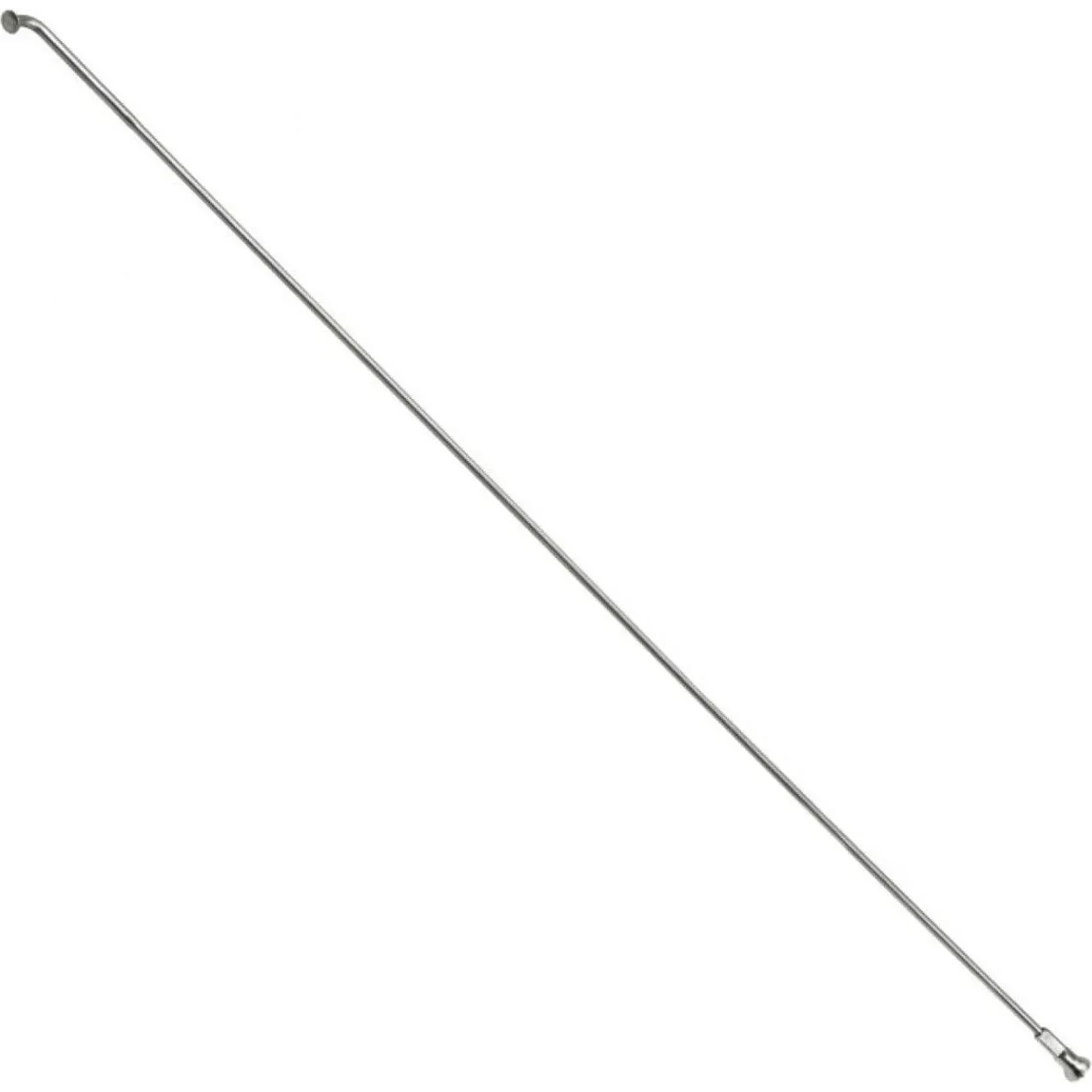 P2R Verstärkte Edelstahl-Speiche mit abgewinkeltem Kopf mit Muttern 290 Unisex, silber, 2.3 x 290mm P2R Verstärkte Edelstahl-Speiche mit abgewinkeltem Kopf mit Muttern 290 Unisex, silber, 2.3 x 290mm