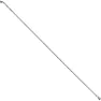 P2R Verstärkte Edelstahl-Speiche mit abgewinkeltem Kopf mit Muttern 290 Unisex, silber, 2.3 x 290mm