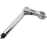 P2R Vorbauachse Fahrrad mit Plunger Ergotec Unisex, silber, Ø22.2 x 25.4mm